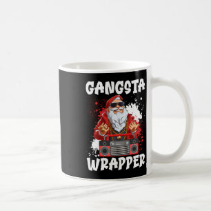 Caneca De Café Gangue do Papai Noel do Hip Hop Natal Bandido Gang