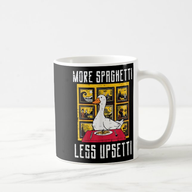 Caneca De Café Ganhe Mais Espaguete Menos Etti Animais Engraçados (Direita)