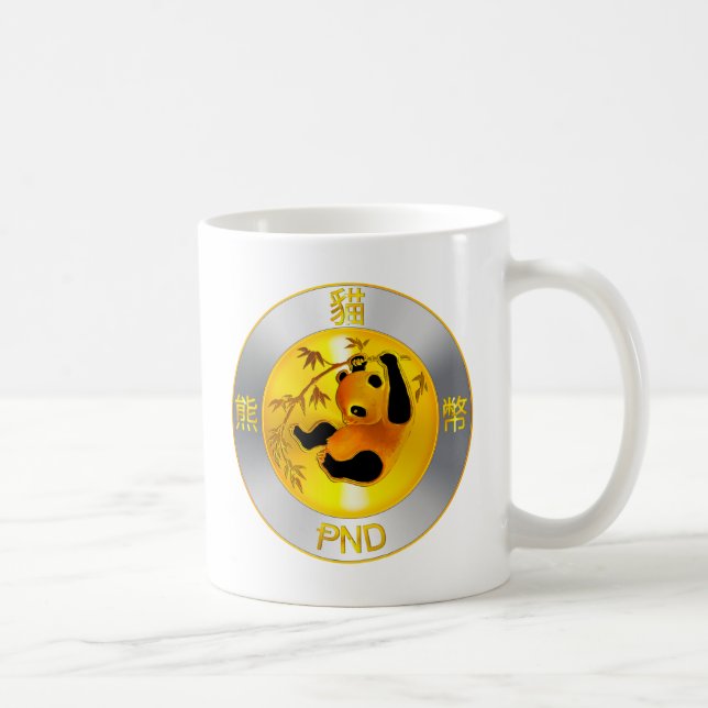 Caneca De Café GANHOS de Pandacoin (Direita)
