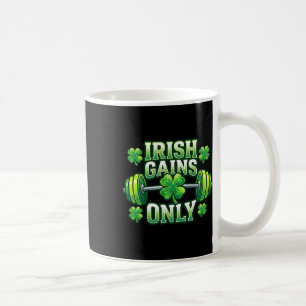 Caneca De Café Ganhos irlandeses apenas no dia de São Patrício Rb