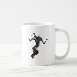Caneca De Café Gannets-Pássaro Mar Abstrato