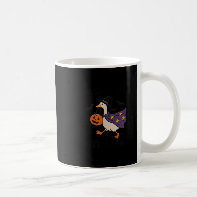Caneca De Café Ganso Assustador No Animal De Ganso Com Bobo De Br (Direita)