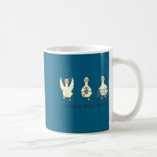 Caneca De Café Ganso bobo engraçado de terapeuta ocupacional de v