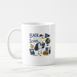 Caneca De Café Ganso de Volta ao Ano Escolar