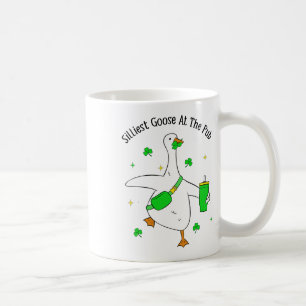 Caneca De Café Ganso Mais Bobo e Divertido No Pub Animal Ganso St