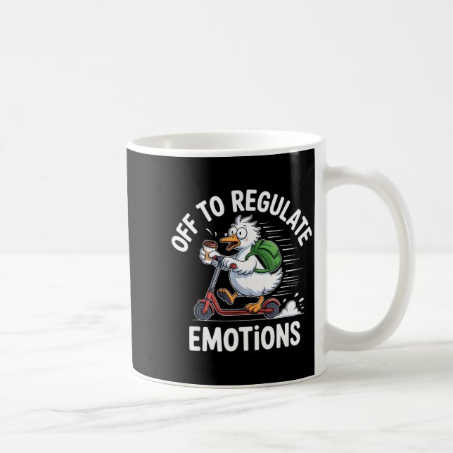 Caneca De Café Ganso para regular emoções  (Direita)
