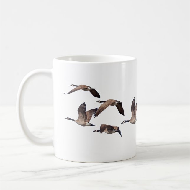 Caneca De Café Gansos em vôo (Esquerda)