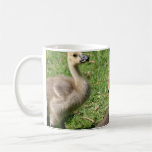 Caneca De Café Gansos na grama