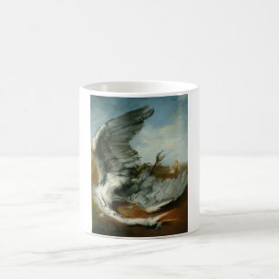 Caneca De Café Garça Ferida (por George Frederick Watts)