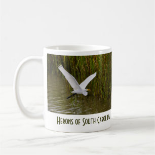 Caneca De Café Garças-reais do SC de Charleston