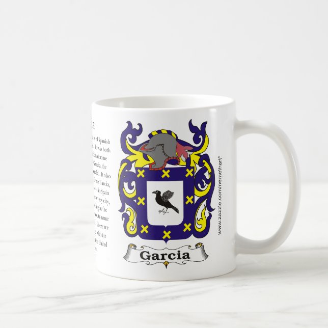 Caneca De Café García, a origem, o significado e a crista (Direita)