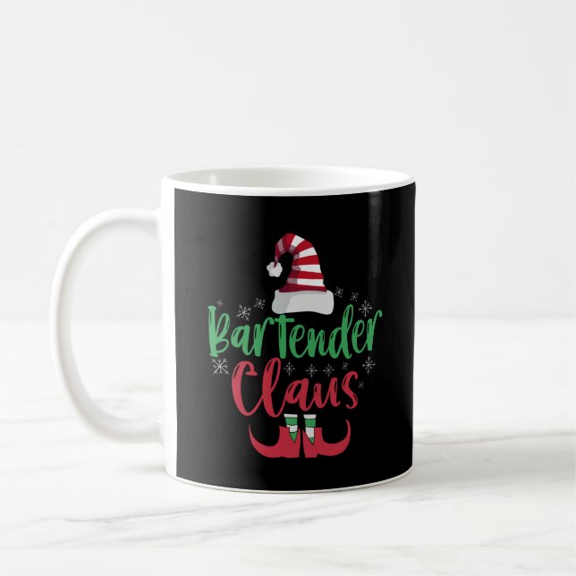 Caneca De Café Garçom Claus Engraçado Família de Papais noeis Cor (Esquerda)