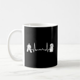 Caneca De Café Garçom de Hóquei no Gelo - Garçom de Pulso - Ekg G