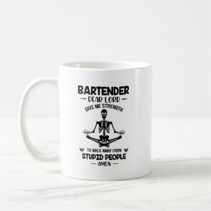Caneca De Café Garçom Senhor Me Dê Força