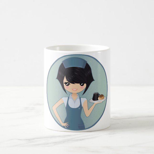 Caneca De Café garçonete (Centro)