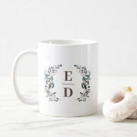 Garden Crest | Monograma Floral De Casamento