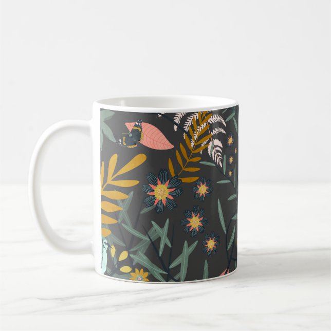 Caneca De Café Garden of birds (Esquerda)
