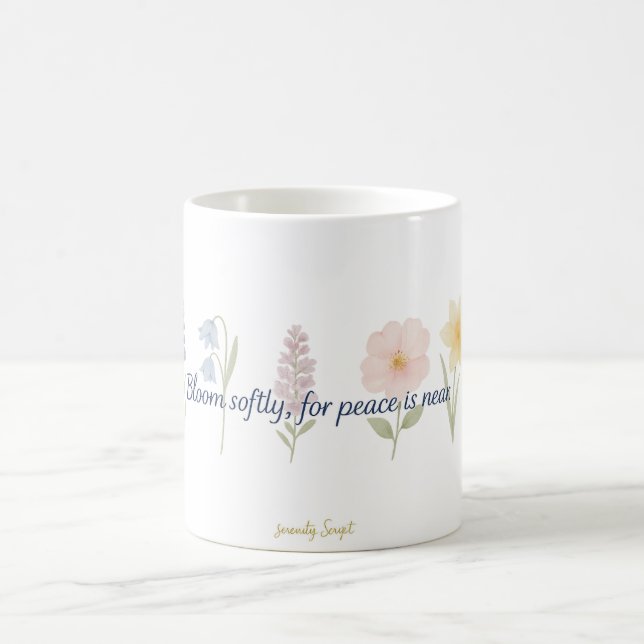 Caneca De Café 🌿 Garden of Grace Mug (Centro)