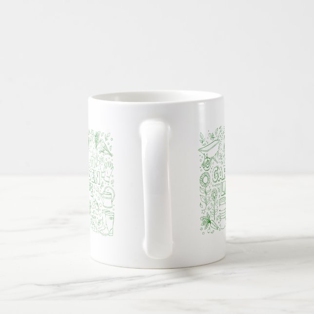 Caneca De Café Garden Pack (Alça)