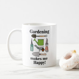 Caneca De Café Gardening Tools