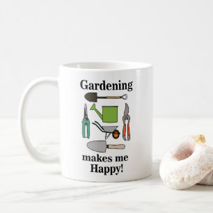 Caneca De Café Gardening Tools