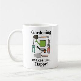 Caneca De Café Gardening Tools