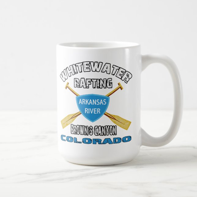 Caneca De Café Garganta transportar de Whitewater Brown (Direita)
