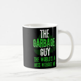 Caneca De Café Garge Truck Reciclar Resíduos Coletor de Lixo Terr