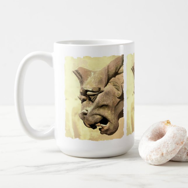 CANECA DE CAFÉ GARGOYLE (Com Donut)