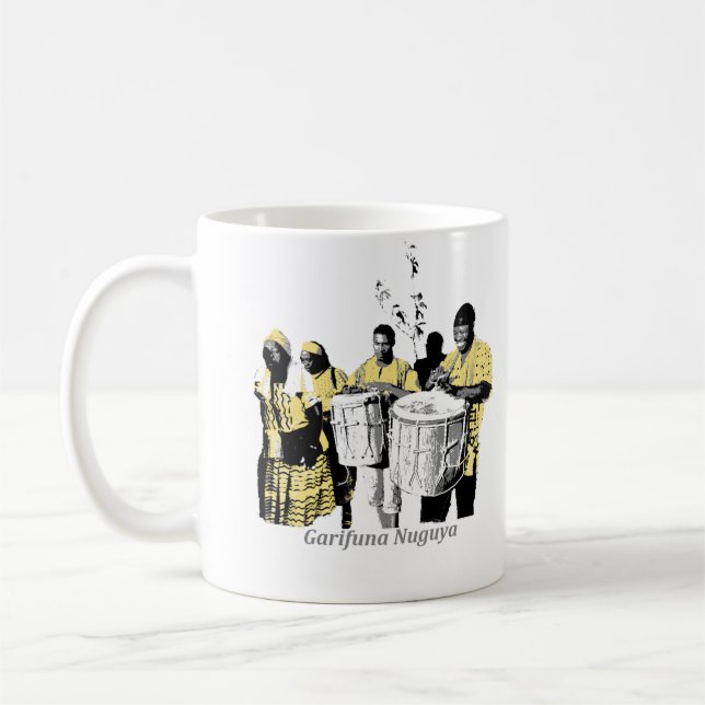 Caneca De Café Garifuna Nuguya (Esquerda)