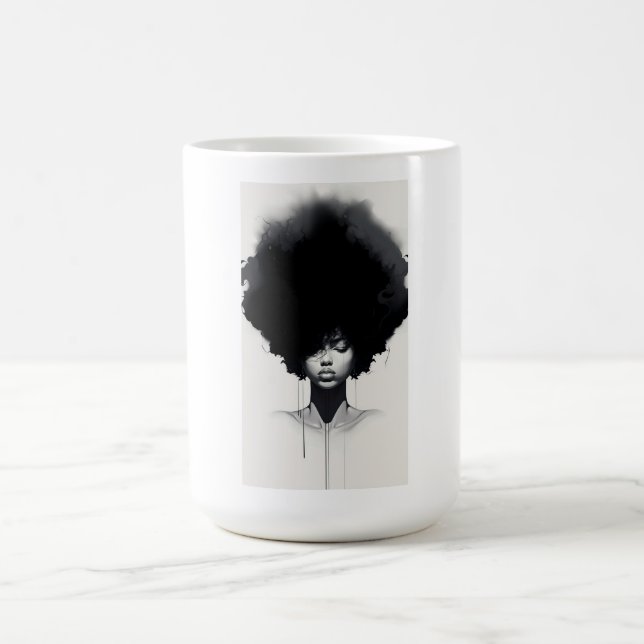 Caneca De Café garota afro (Centro)