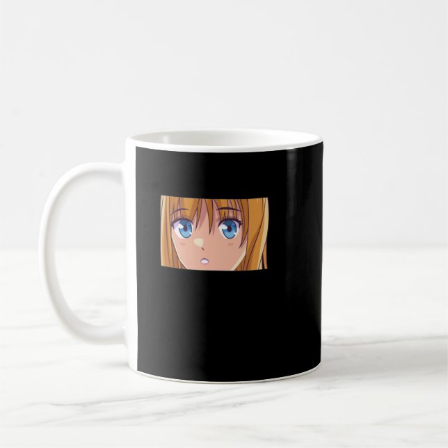 Caneca De Café Garota anime Não são cartoons É anime (Esquerda)