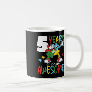 Caneca De Café Garota Autista Autista de 5 anos Autismo Autismo