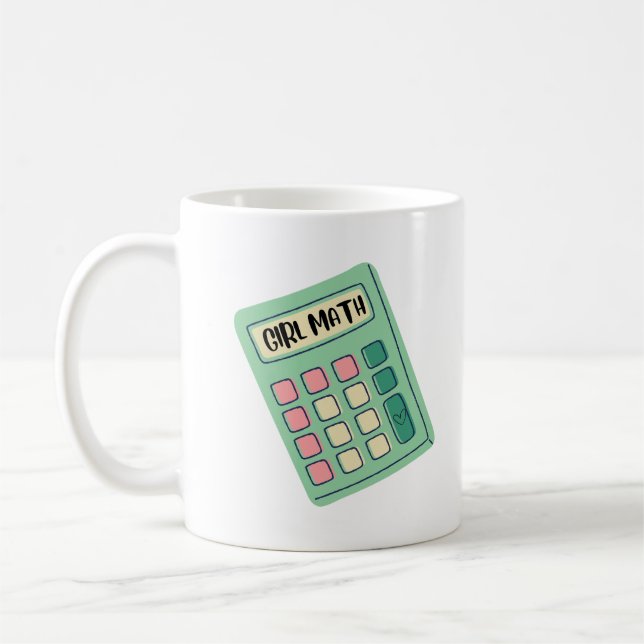 Caneca De Café Garota Corresponde Engraçado (Esquerda)