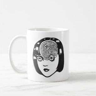 Caneca De Café garota de anime de terror