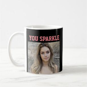 CANECA DE CAFÉ GAROTA DE ANIVERSÁRIO, VOCÊ FALA UM SINAL DE CAFÉ