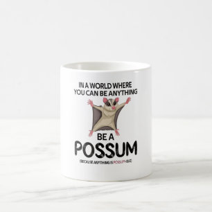 Caneca De Café Garota de Possum Ogambm Lover Possum Whisperer