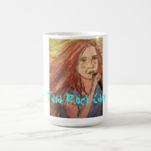 Caneca De Café garota do café rock java
