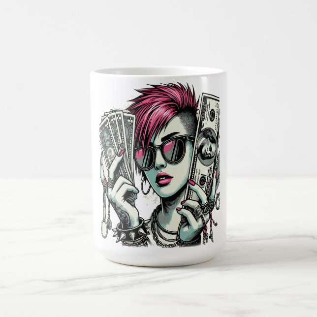Caneca De Café Garota do Swag Punk (Centro)