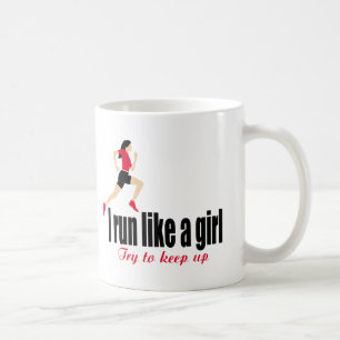 Caneca De Café Garota fugitiva