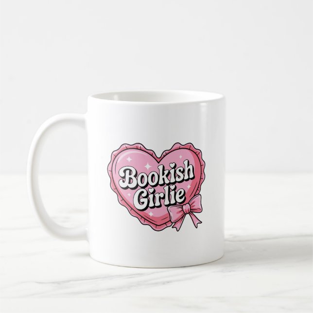 Caneca De Café Garota livresca (Esquerda)