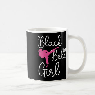 Caneca De Café Garota Negra - Karate Taekwondo Kung Fu Jiu Jit