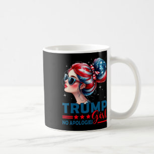 Caneca De Café Garota Trump Sem Desculpas Desarrumada Solteira Tr