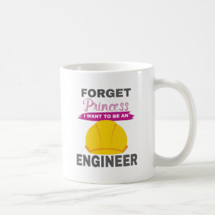 Caneca De Café Garotas Aspiracionais Esquecem A Princesa Eu Quero