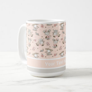 Caneca De Café Garotas Bonitas Lendo Livros Dão Ideias