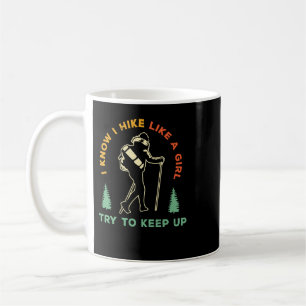 Caneca De Café Garotas de Montanha Caminhando Montanha Caminhando