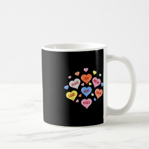 Caneca De Café Garotas dias de os namorados Cardíacas Meninas Men