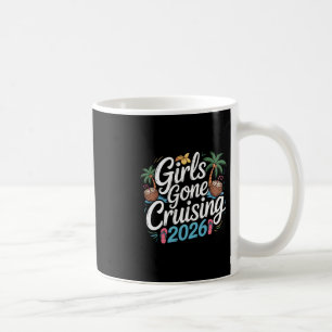 Caneca De Café Garotas em Cruzeiro 2026 Viagem de Férias de Cruze