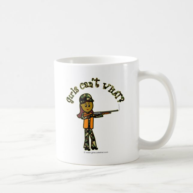Caneca De Café Garotas Escuras Caçando (Direita)