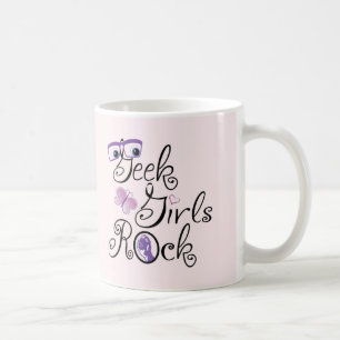 Caneca De Café Garotas Geek Rock